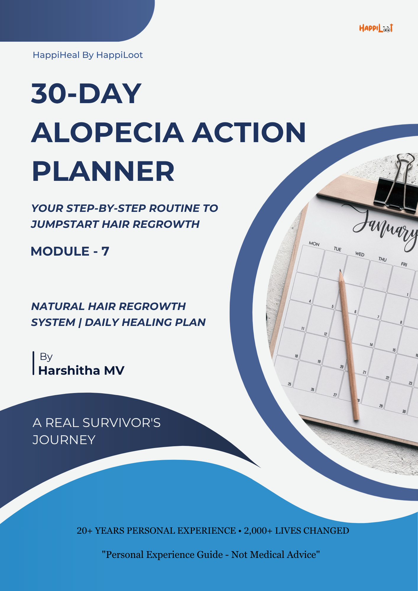 30-DAY ALOPECIA ACTION PLANNER