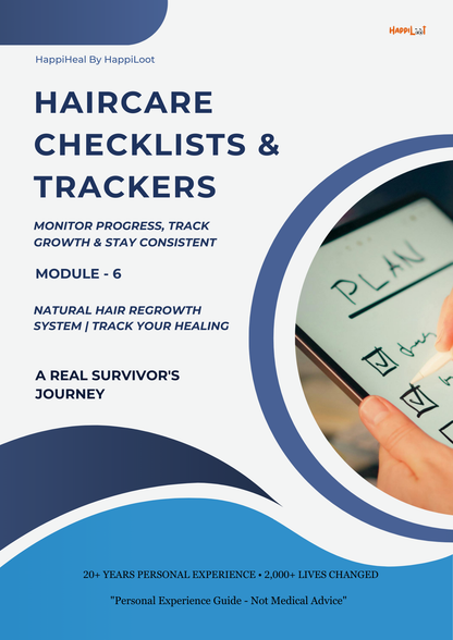 Haircare Checklists & Trackers