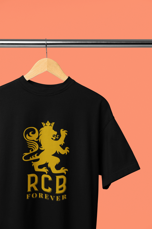 The Golden Pride - RCB Forever - T - Shirt