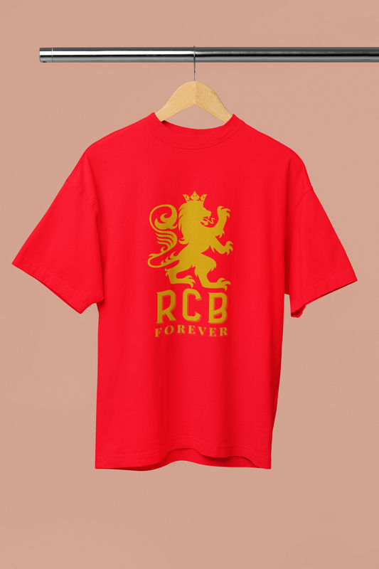 The Golden Pride - RCB Forever - T - Shirt